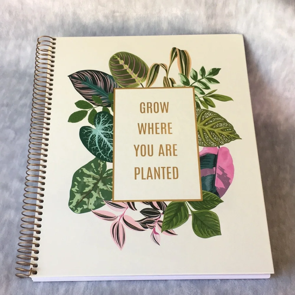 Paper Source Grow Where You Are Planted Tropical Plants Writers Journal NWT 140p